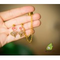 Кафф "Кружевные сердечки". Пара. Ручная работа 